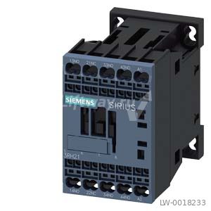 ВСПОМОГАТЕЛЬНЫЙ КОНТАКТОР, 3НО+1НЗ, 110V AC, S00, ПРУЖИННЫЕ КЛЕММЫ