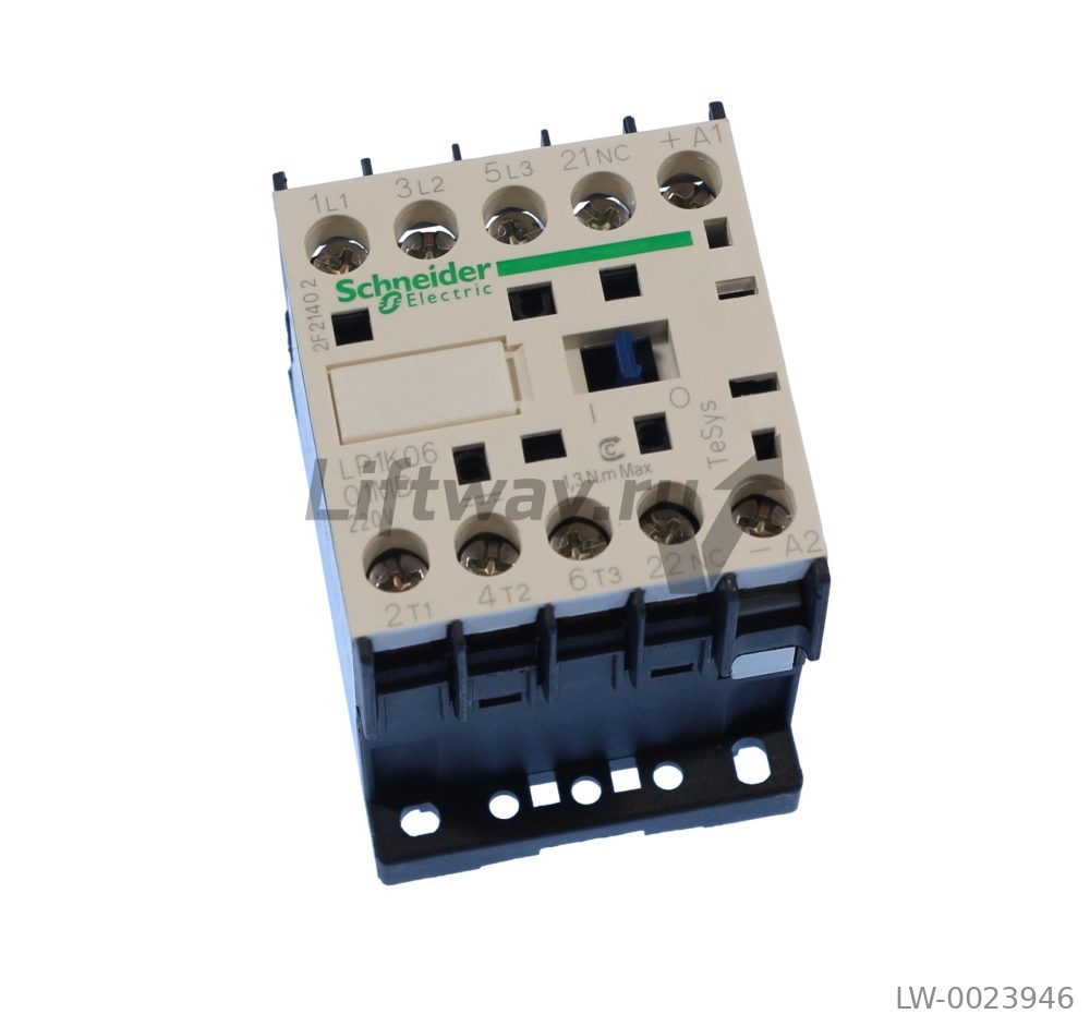 КОНТАКТОР K 3P, 6 А,НЗ, 220V DС
