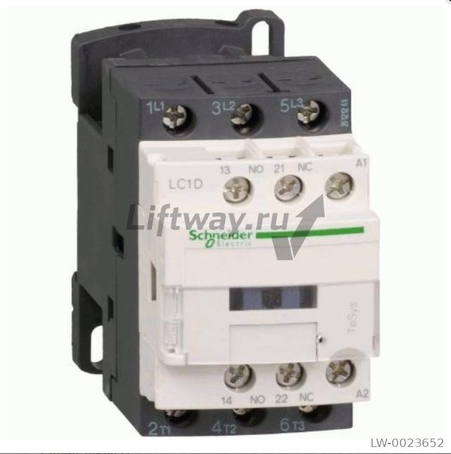 КОНТАКТОР D 3Р,12 A,НО+НЗ,110VAC 50/60 ГЦ,ЗАЖИМ ПОД ВИНТ