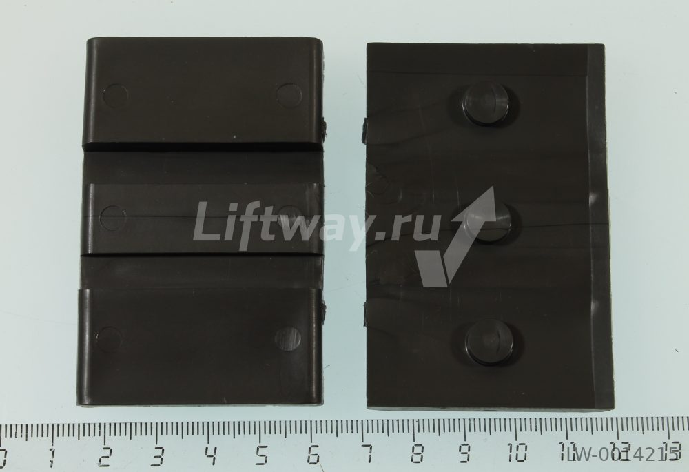 Вкладыш башмака кабины, толщина направляющей 16 мм L48mm