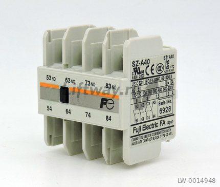 Доп. контакт (насадка) SZ-A40 4NO
