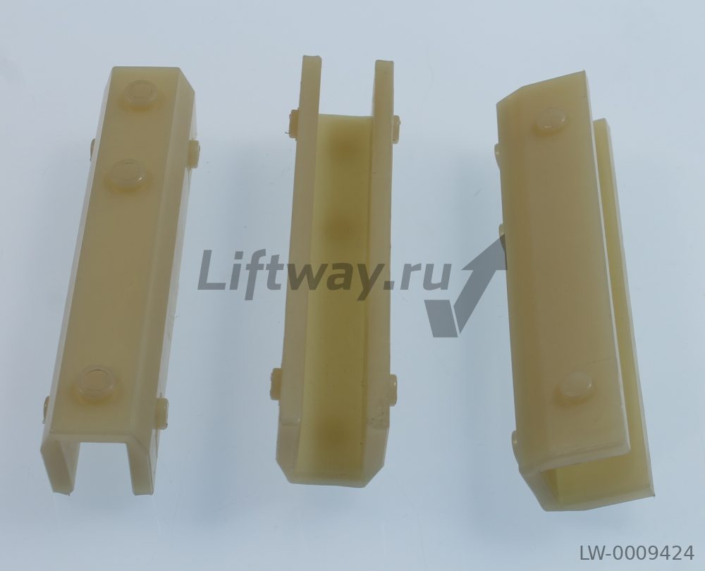 Вкладыш башмака направляющей L=140mm, T16