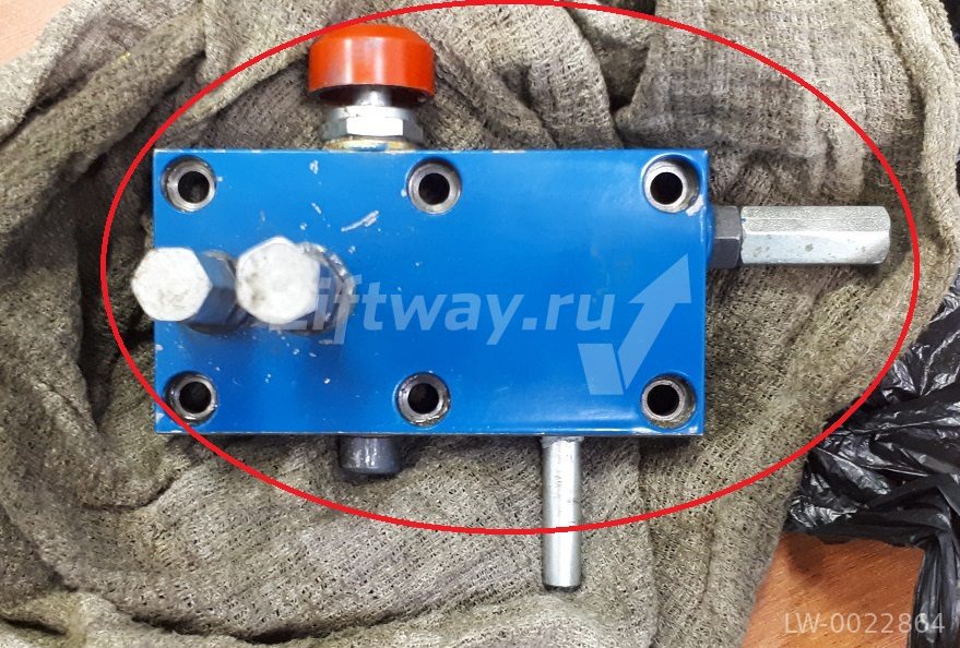 Блок ручного спуска давления AH-1VS EH/DH/MTH/EHM