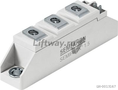 Тиристорный модуль SKKH 41/12 D (ЗАМЕНЕН НА M07347)