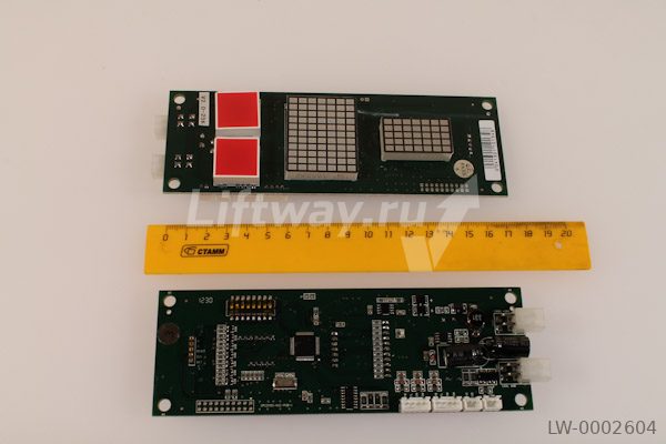 Плата индикатора вызывной и приказной панели тип 708C BLT
