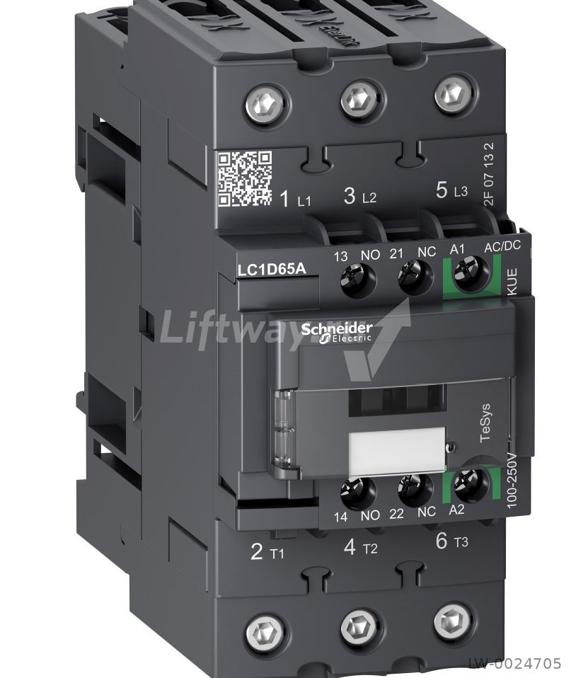 Контактор D 3P,65A,НО+НЗ, с универсальной катушкой управления 100-250B AC/DC