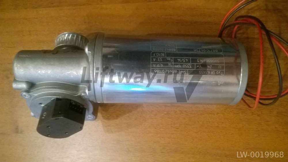 Мотор-редуктор привода дверей Thyssen D6C / RT200 с энкодером