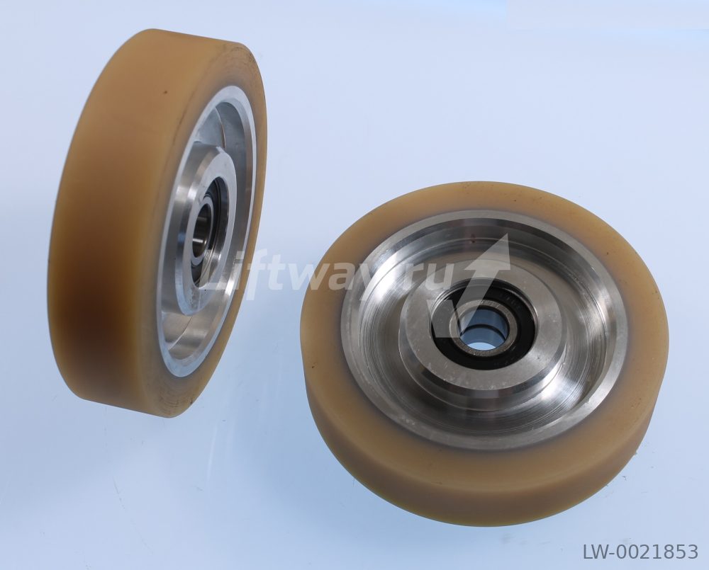 Ролик башмака 125/17 x 30мм VU 93°, 2 подшиника 6203 2RS без оси