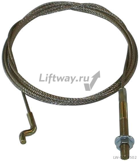 Трос груза доводчика створок L=2850 C2/VAR30 d=2mm