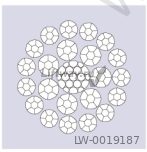 Канат d=15,0 mm, 15хК7-WSC, 1960 Н/мм2, sS, U, левая свивка, стальной сердечник (DRAKO Германия)