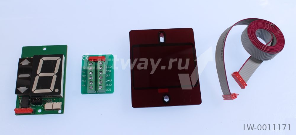 Индикатор вызывной панели SCAMD-K (комплект), красная подсветка
