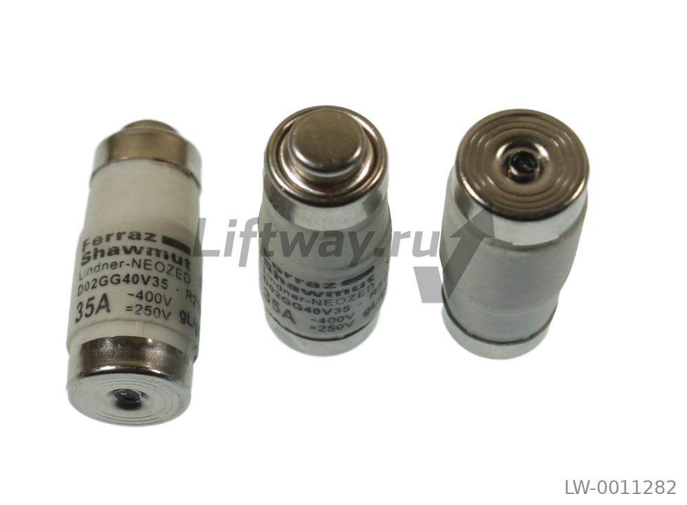 Вставка плавкая (предохранитель)  керамическая 35А 400V