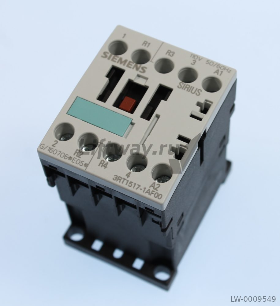 КОНТАКТОР, AC-3 5.5KW/400 V, AC-1 20 A, AC 110 V, 50 ГЦ, 4-Х ПОЛЮСНЫЙ, 2НO+2НЗ