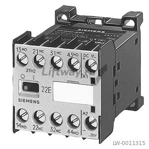 ВСПОМОГАТЕЛЬНЫЙ КОНТАКТОР, 22E, 2НО+2НЗ, ВИНТОВЫЕ КЛЕММЫ, УПРАВЛЕНИЕ 80VDC