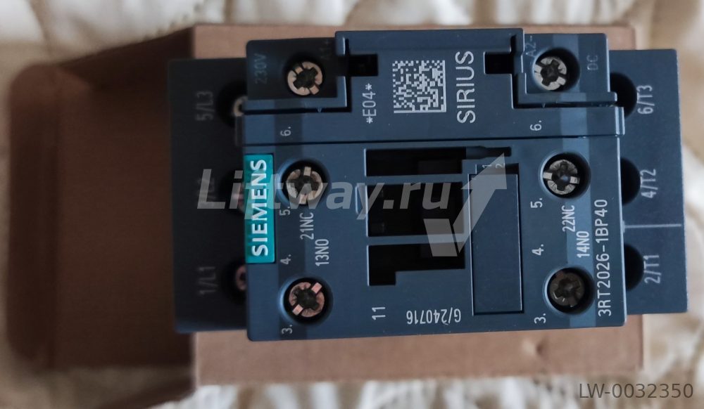 КОНТАКТОР 3-ПОЛ., AC-3, 11 КВТ/400 V, DC 230 V, ТИПОРАЗМЕР S0, ВИНТОВЫЕ КЛЕММЫ 1NO+1NC