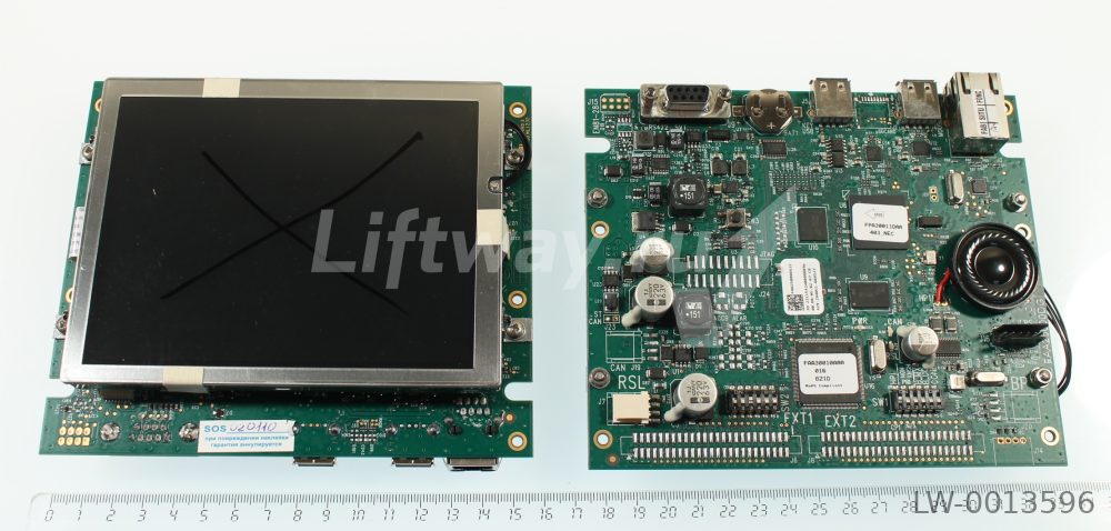 Плата этажного индикатора HPI16 лифта Otis Gen2