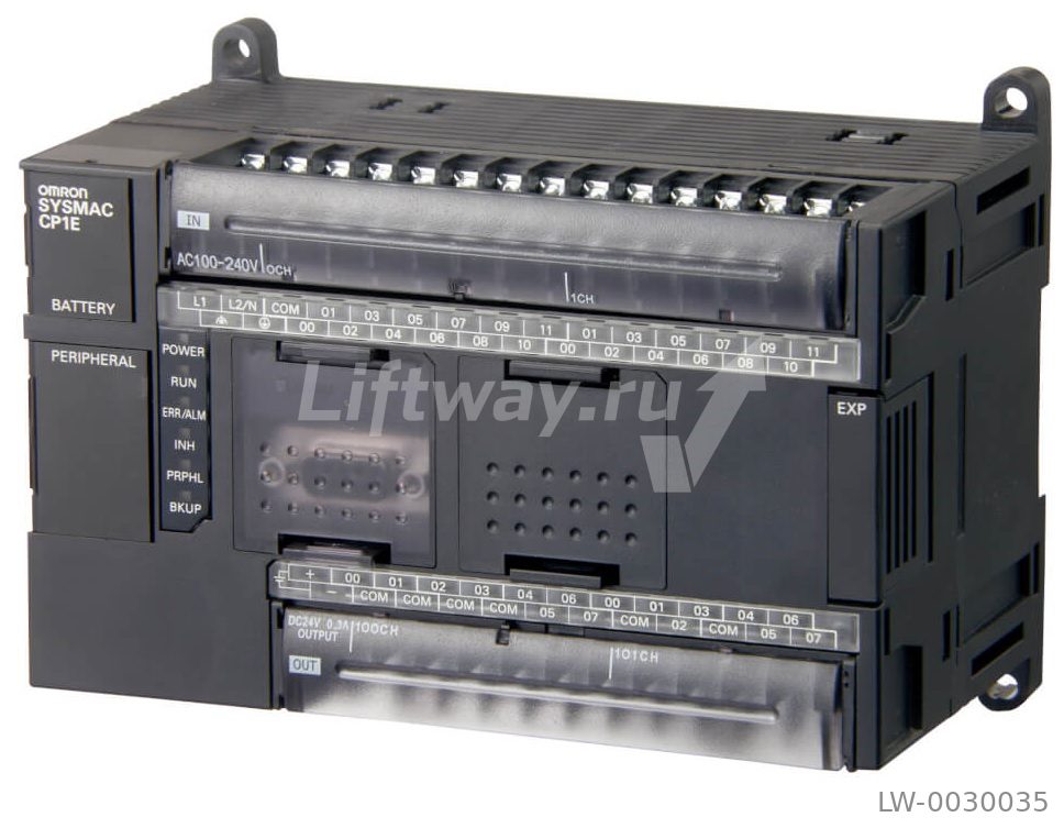 Контроллер Omron CP1E-N40DR-D с базовой программой