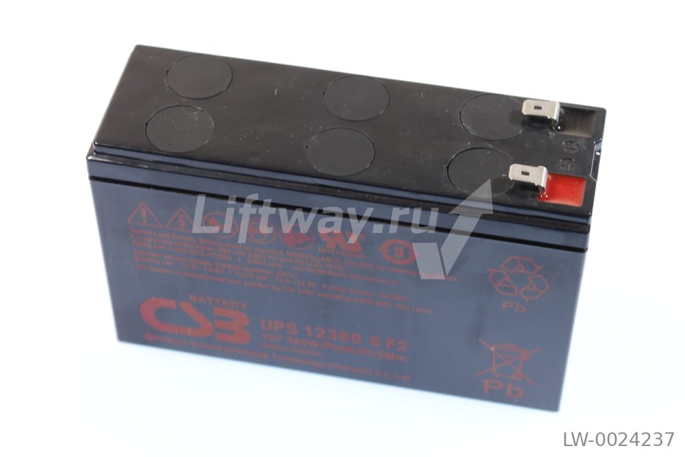 Аккумулятор CSB UPS 12В 360 Вт