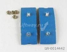 Комплект тормозных колодок для лебедки 140VAT (2шт)