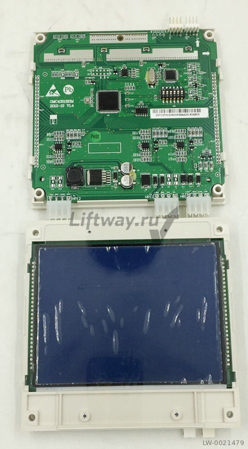 Индикатор 4.3" тип LCD-TFT для вызывного поста XIZI Otis (дуплекс)