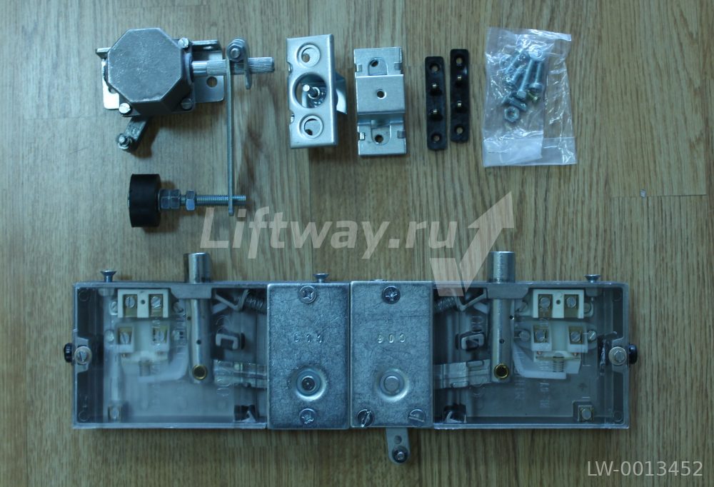 Замок ДШ модель 104S ALJO 4104.ZP-12 сдвоенный