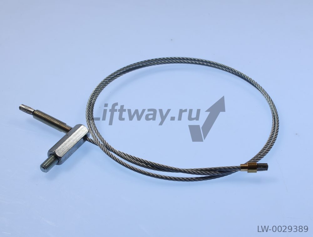 Тросик дверей шахты (ДШ) PRIMA-S TLD OP650 L=1150мм телескоп (для лифтов выпущ. после июля 2016г.)