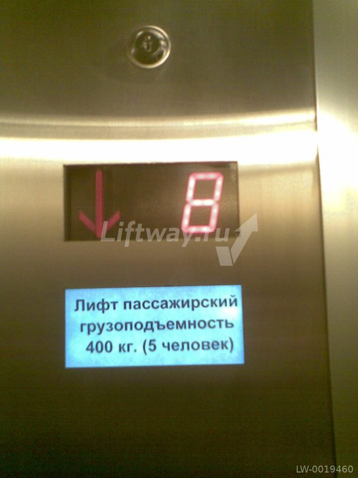 Индикатор кабины ИЛК-22УКЛ-для контроллера УЛ, УКЛ, красный, 7-сегментный