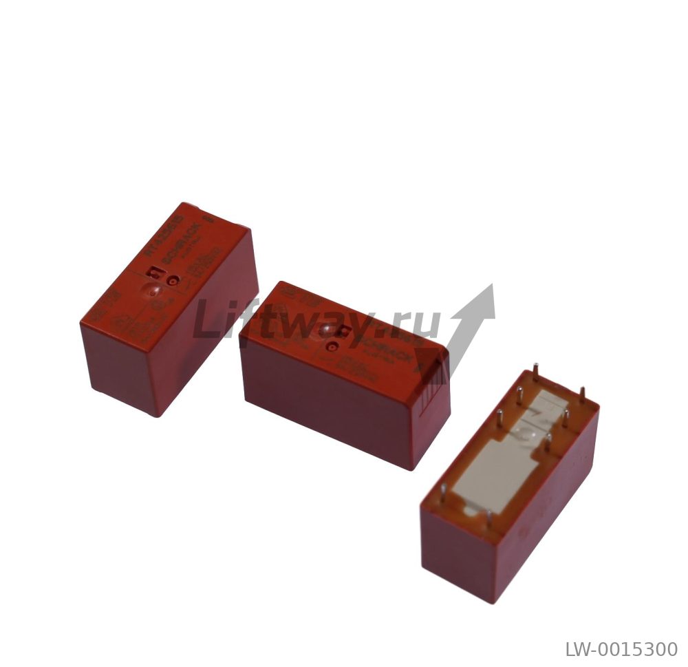 PCB реле тип RT силовое, 2 перекл. конт, 8A, 115V АC