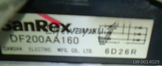 Выпрямитель DF200AA160 6D26R