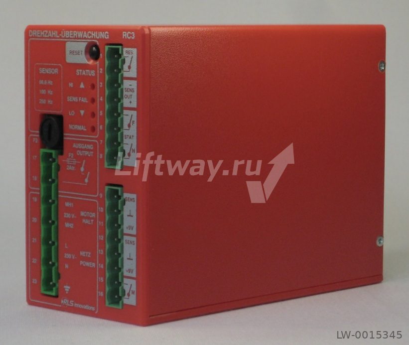 Контроллер скорости RC3 (A6) 500Hz, 230V для эскалатора Thyssen
