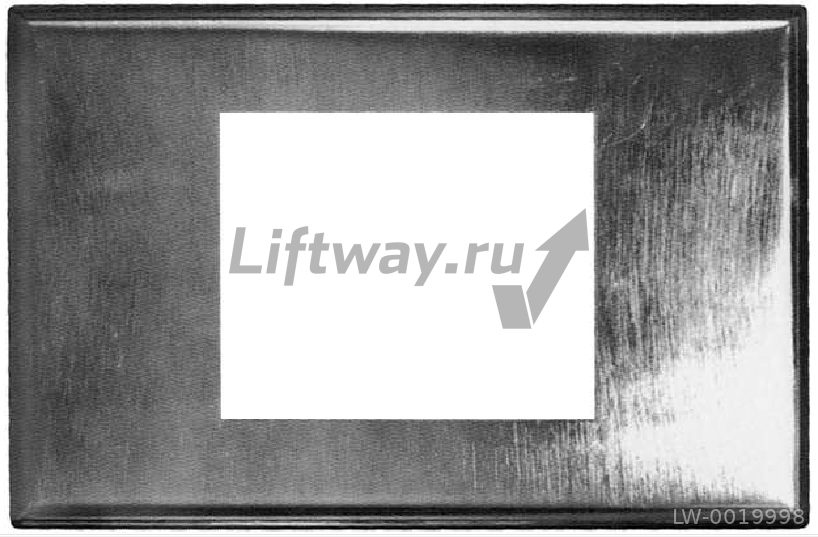 Лицевая панель этажного индикатора CRNI 110x170 F65x105