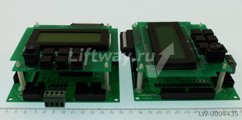 Плата  входов/выходов SW LINE  с процессорной платой CPU