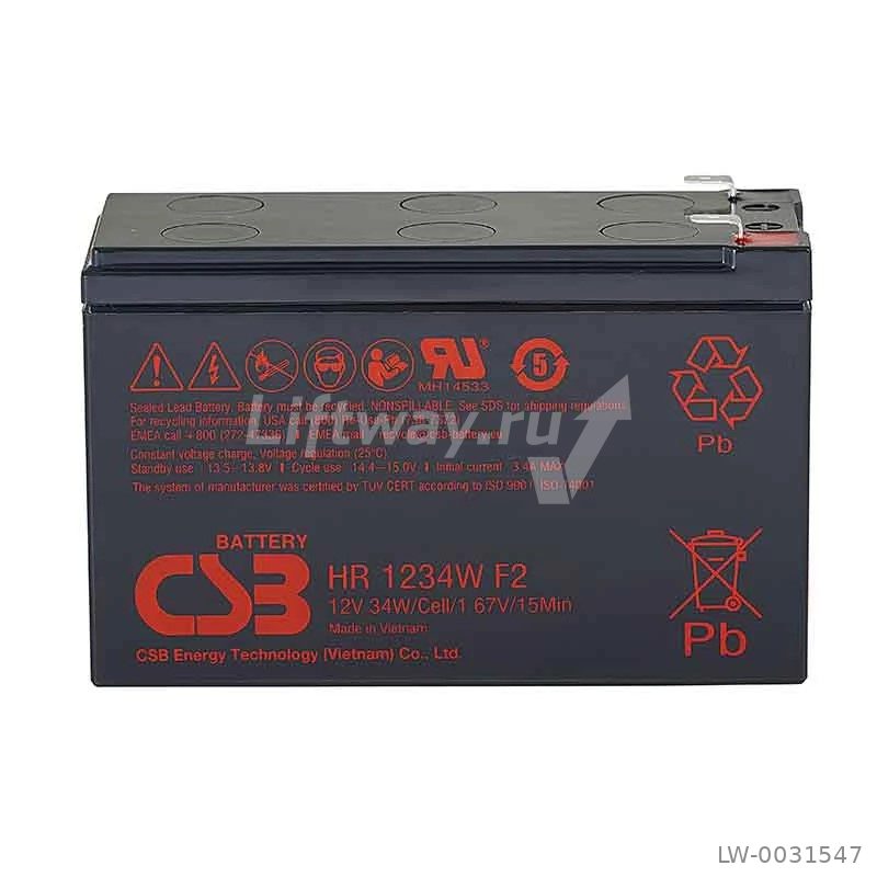 Аккумулятор HR 1234W 12V 9Ah