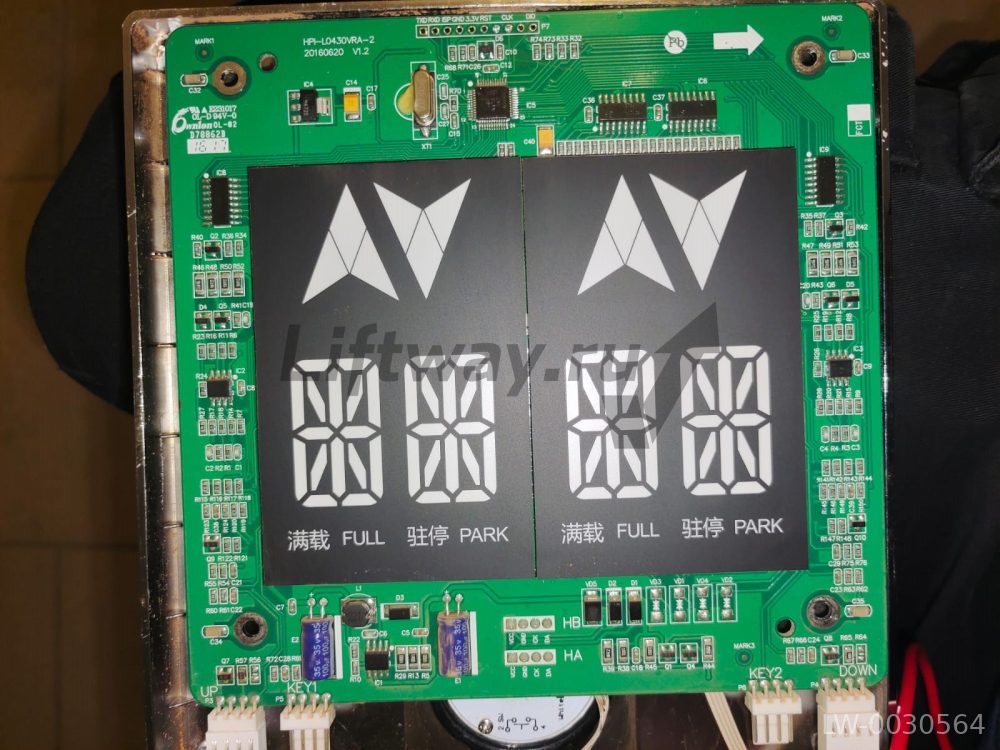 Плата индикации HPI-L04030VRA-2 V1.2 лифта Sword