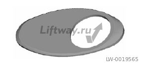 Чиклет шлифованный ОТИС (симол на заказ)