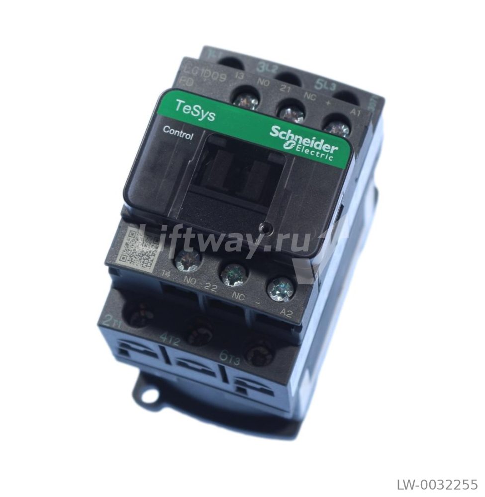 КОНТАКТОР 3Р, 9A, НО+НЗ, 110VDC (крепление на винтах)