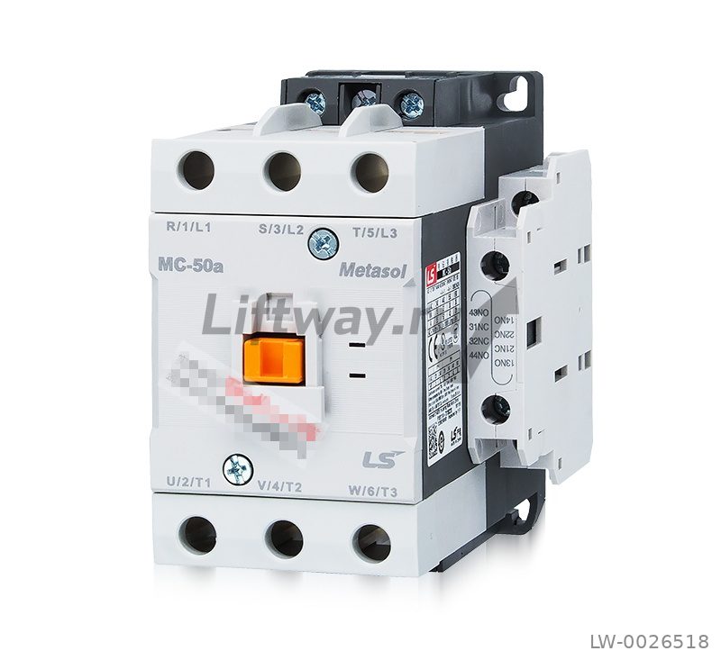 Контактор LS Metasol 3P (2NO+2NC) MC-50a  катушка 220VAC