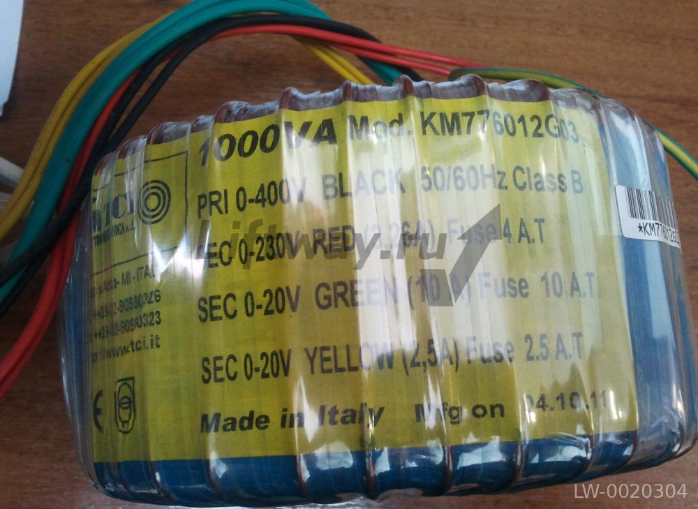 Трансформатор 400V 1000VA 50-60Hz