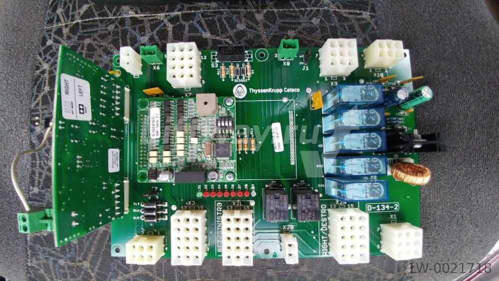 Плата D-134-2 инвалидной платформы Thyssen Ceteco