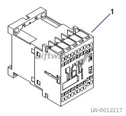 Реле Siemens 110VAC 3кВт 3 фазы + 1НЗ