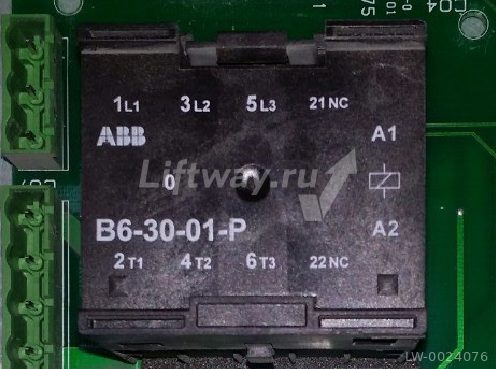 Миниконтактор 3-х полюсный 9A 24В AC ABB