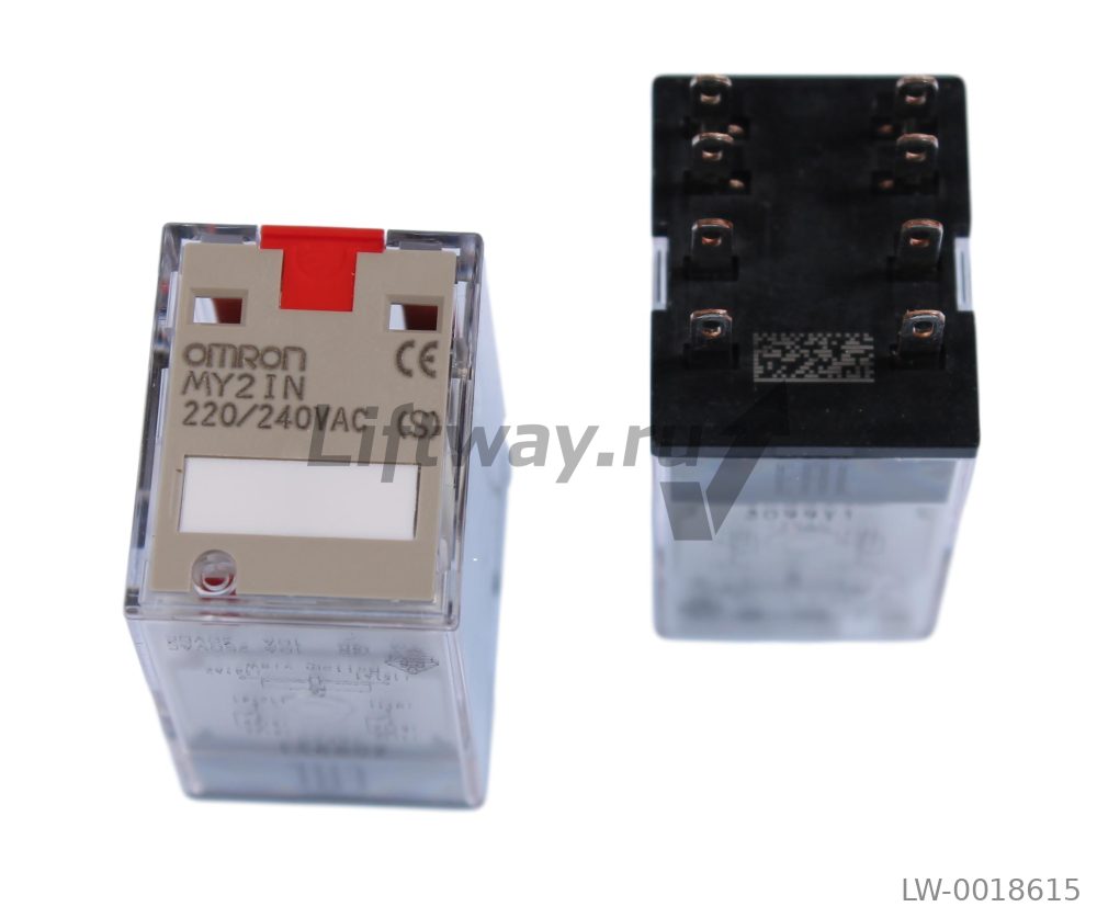 Реле электромеханическое Omron MY2IN  220/240AC(S), напряжение питания 220/240 V AC