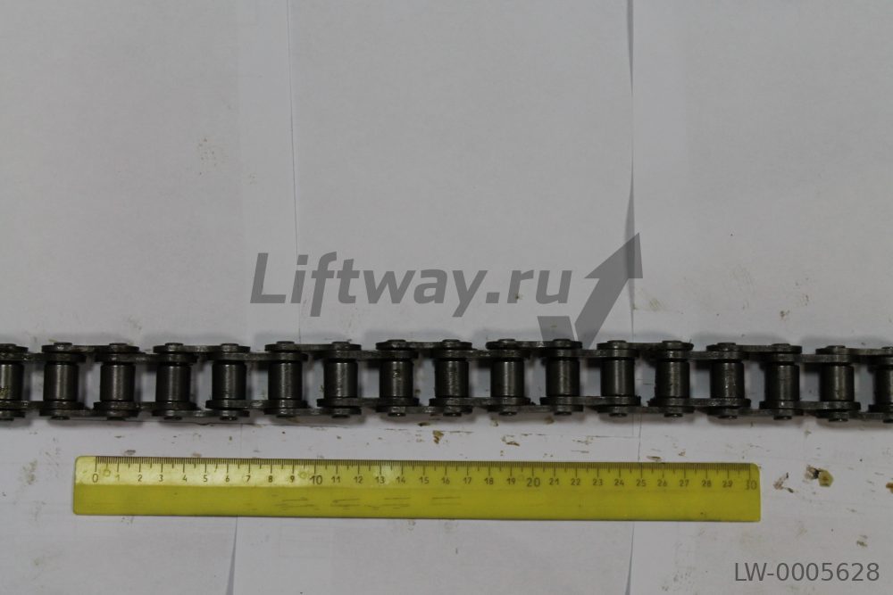 Цепь привода (поручень/гл привод) эскалатора однорядная, шаг 25,4мм, Тип B (1 звено)