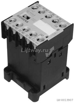 Реле Siemens 3TH2082 2no 2nc 21.5VDC с диодом