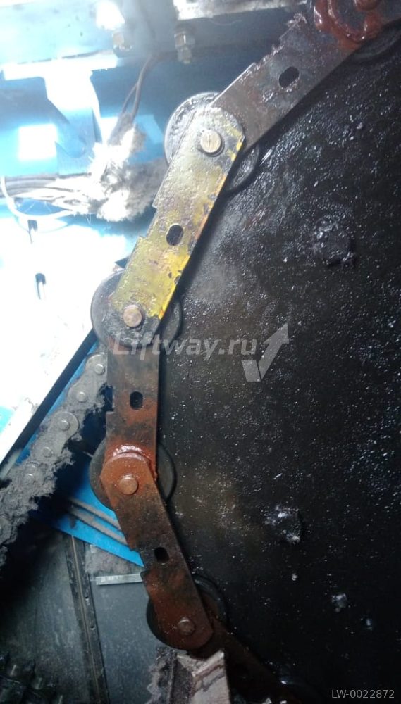 Комплект цепи (ZL-133) ролик 70x25 С ПОДШИПНИКАМИ для 6-ти паллет травол. 6левых +6правых звена