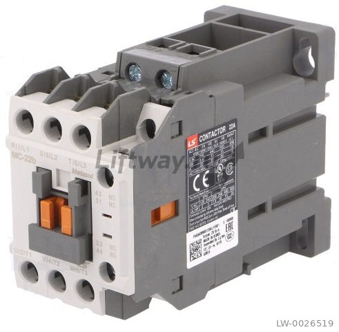 Контактор LS Metasol 3P (1NO+1NC) MC-22b катушка 220VAC