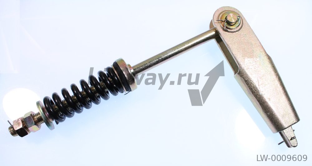 Коуш (подвеска каната) с несущей пружиной, канат 12-13 мм (L=595мм)
