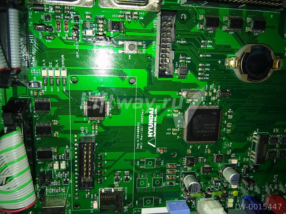 Плата материнская MCU ver 1.2C (HYUNDAI Elevator)