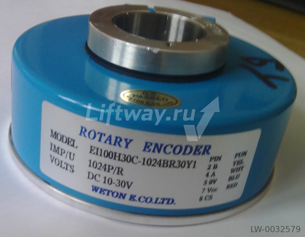 Энкодер EI100H30C-1024BR30Y1 10-30VDC на вал 30мм PPR1024