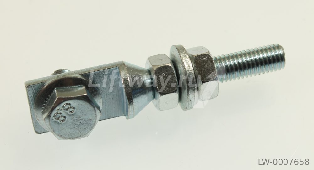 ВЕРХНЕЕ КРЕПЛЕНИЕ СТВОРКИ К КАРЕТКЕ, ДЛИНА 90 MM